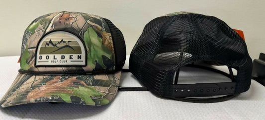 Golden Golf Club Logo Hat - Mid Crown 904