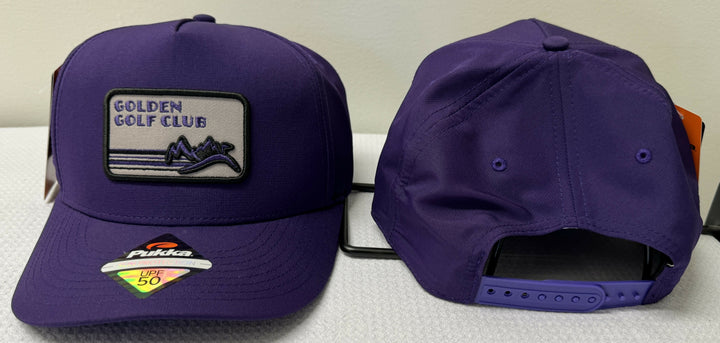 Golden Golf Club Logo Hat - High Crown GA204