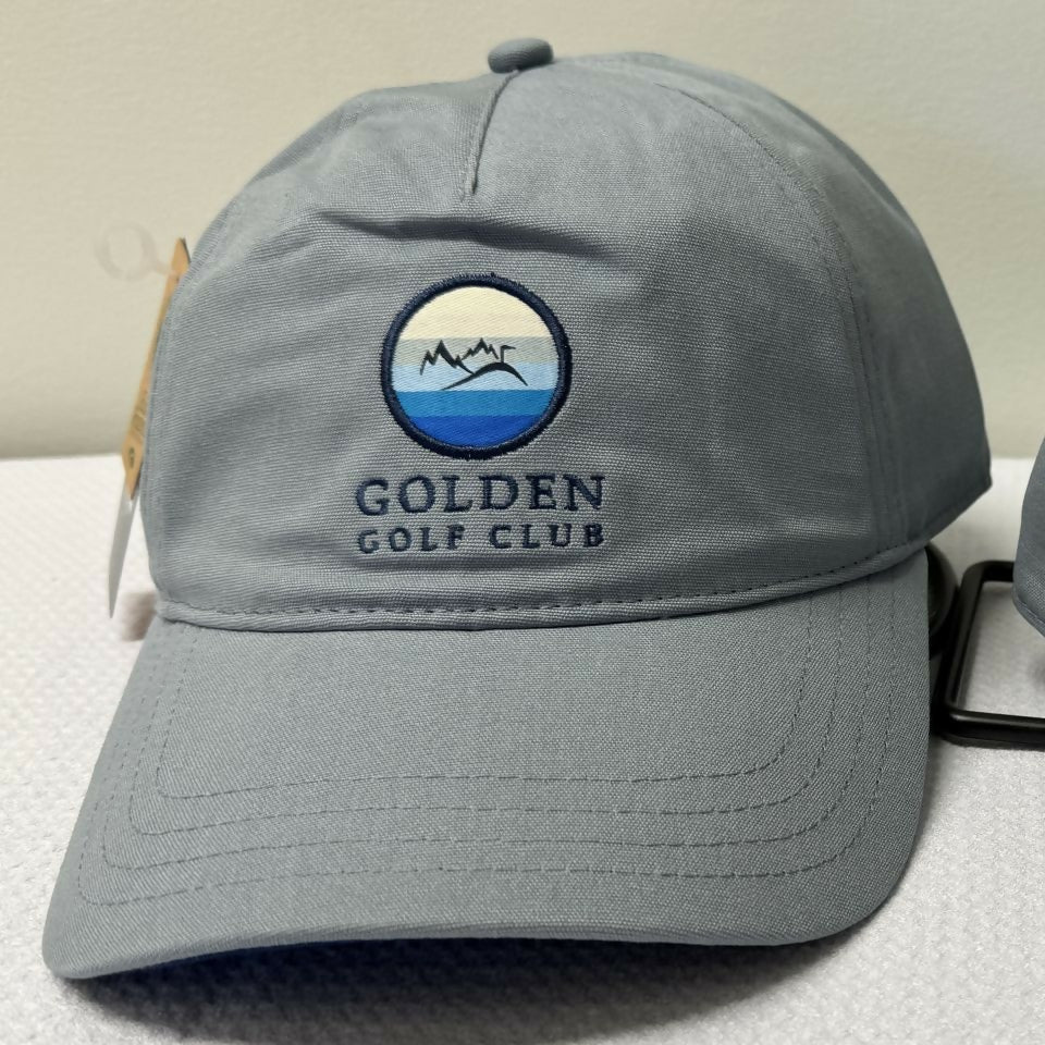 Golden Golf Club Logo Hat - Low Crown 104