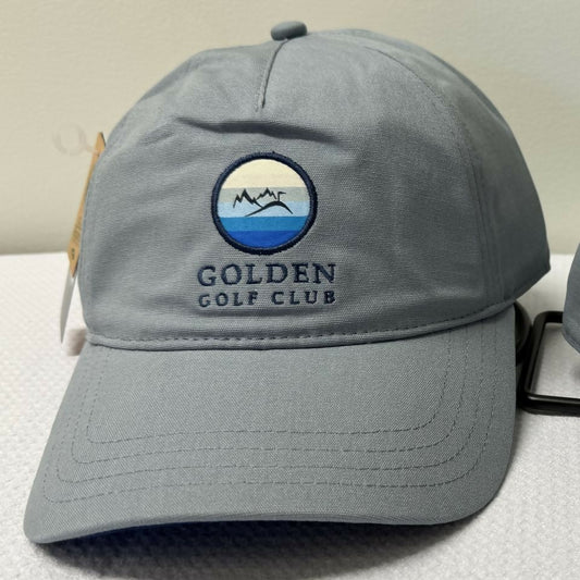 Golden Golf Club Logo Hat - Low Crown 104