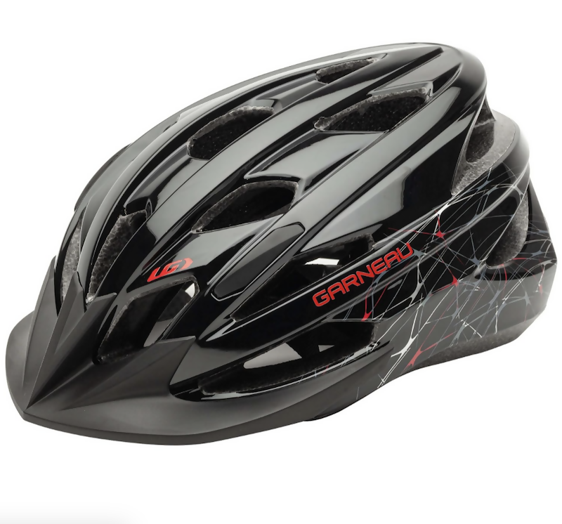 Garneau Razz Black UY Helmet - Kids