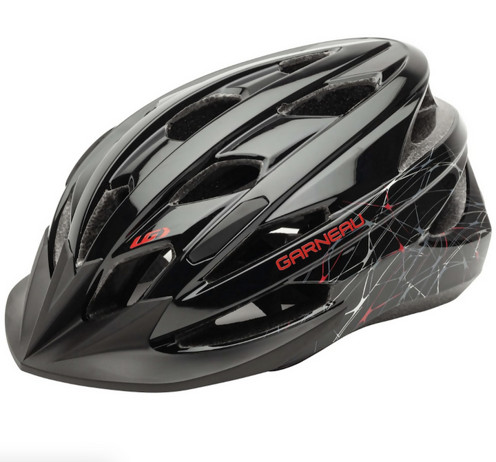 Garneau Razz Black UY Helmet - Kids