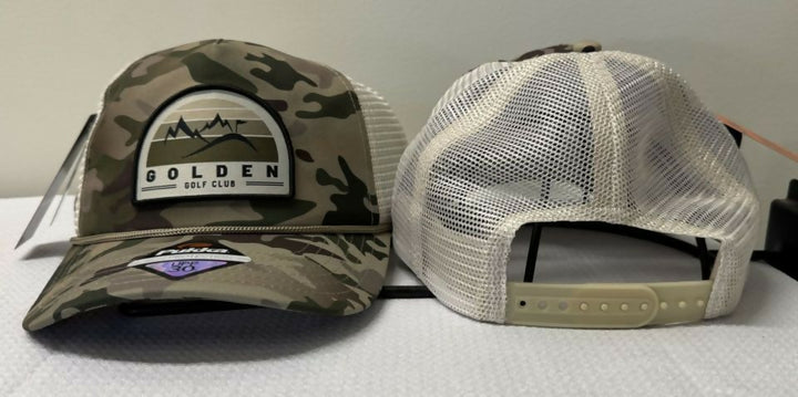 Golden Golf Club Logo Hat - Mid Crown 904