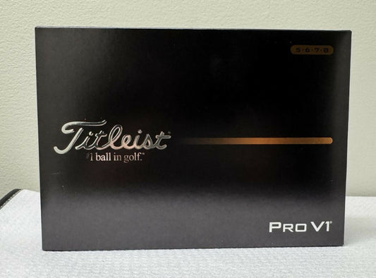 Titleist Pro V1 High Numbers (5-8) Dozens