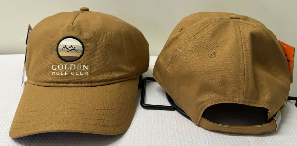 Golden Golf Club Logo Hat - Low Crown 104