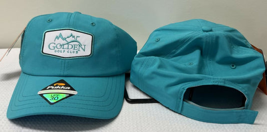 Golden Golf Club Logo Hat - Low Crown GA101