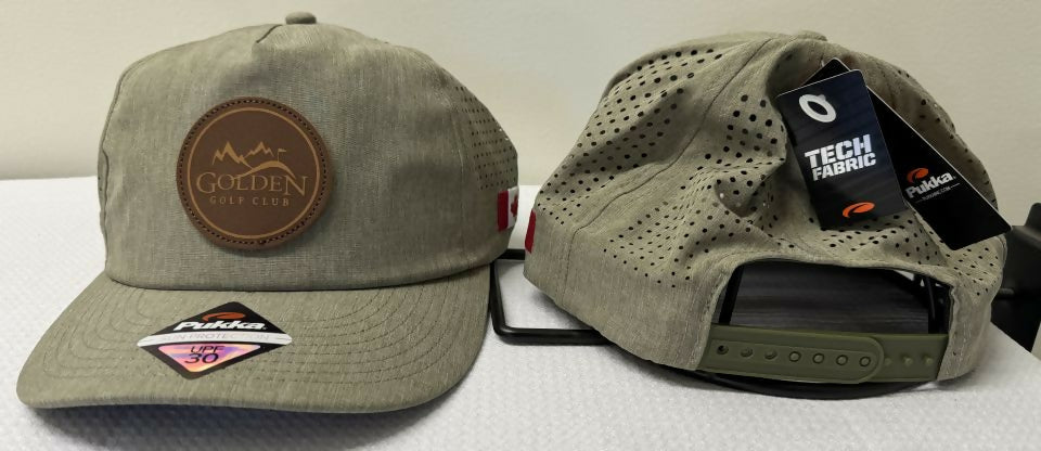 Golden Golf Club Logo Hat - High Crown GA205