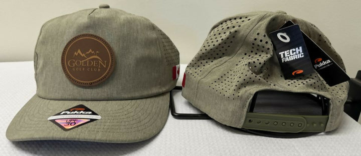 Golden Golf Club Logo Hat - High Crown GA205