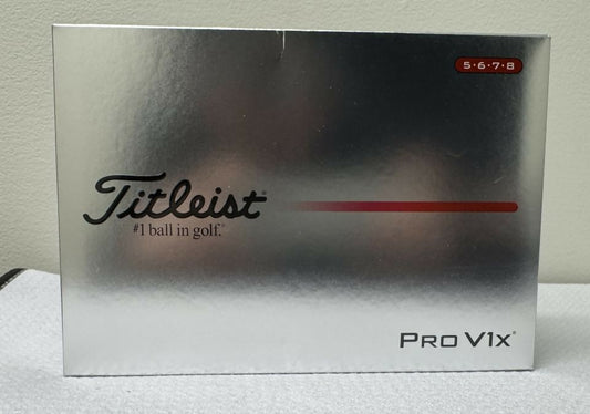 Titleist Pro V1X High Number Dozens