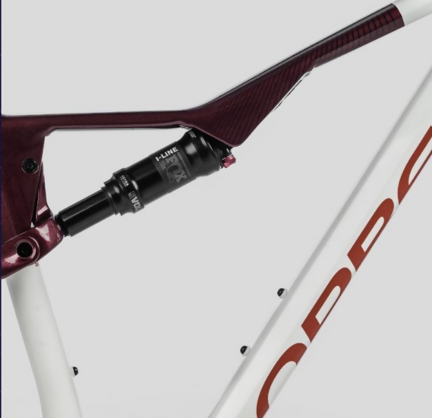 Orbea OIZ H10 L White Chic- Shadow Coral (Gloss) - Owner's Bike