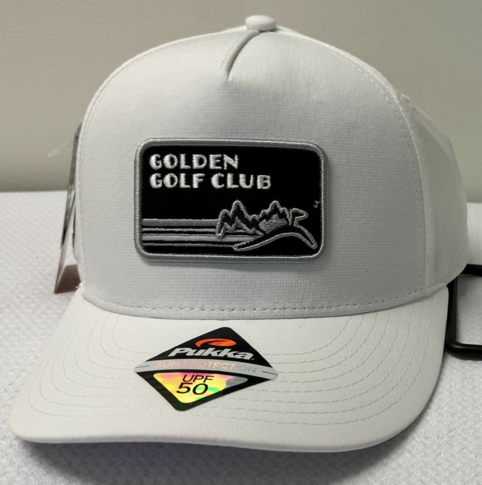 Golden Golf Club Logo Hat - High Crown GA204