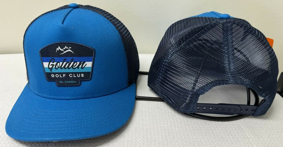 Golden Golf Club Logo Hat - High Crown 204