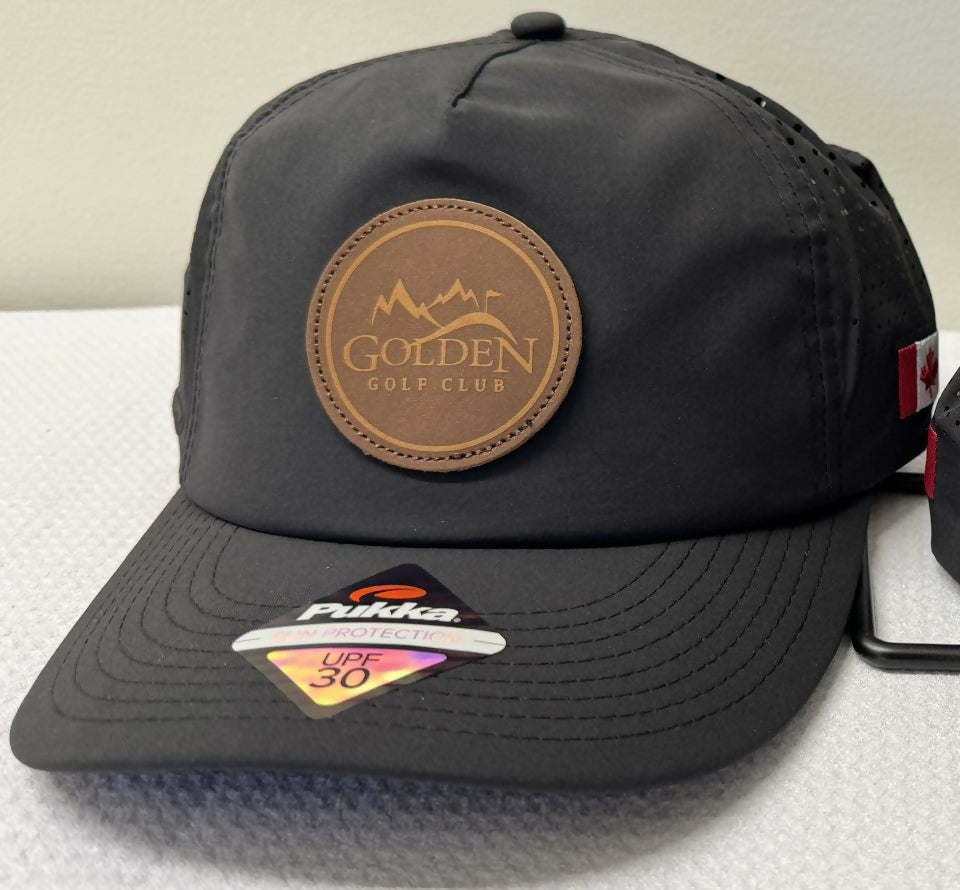 Golden Golf Club Logo Hat - High Crown GA205