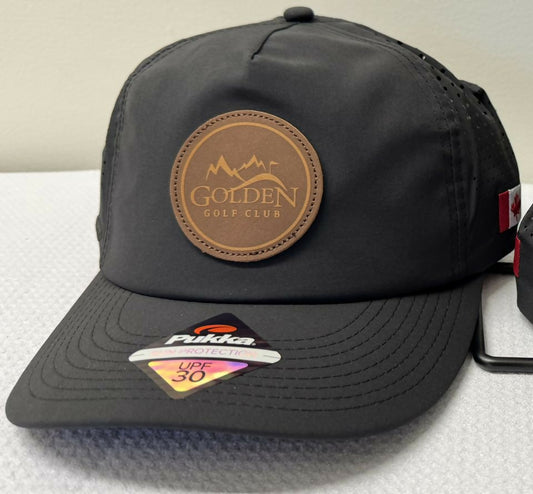 Golden Golf Club Logo Hat - High Crown GA205