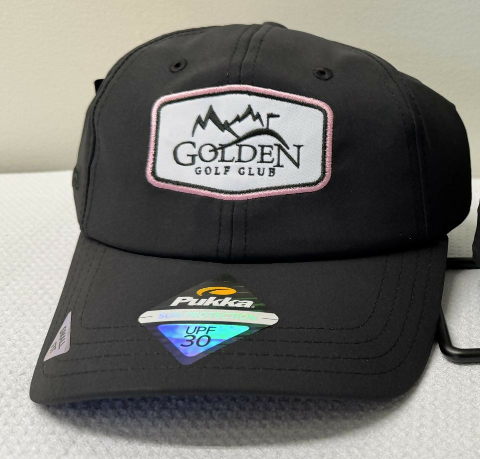 Golden Golf Club Logo Hat - Low Crown GA101