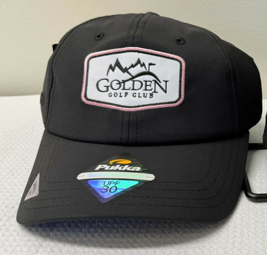 Golden Golf Club Logo Hat - Low Crown GA101