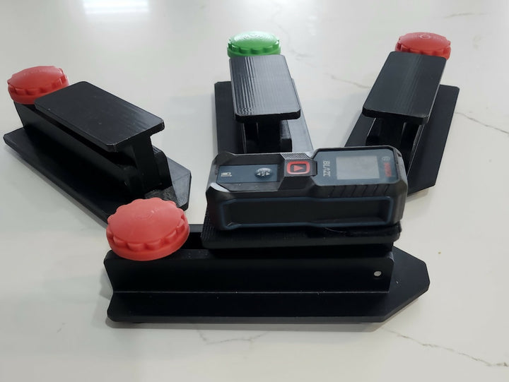 Curling Laser Measure BASE with Laser