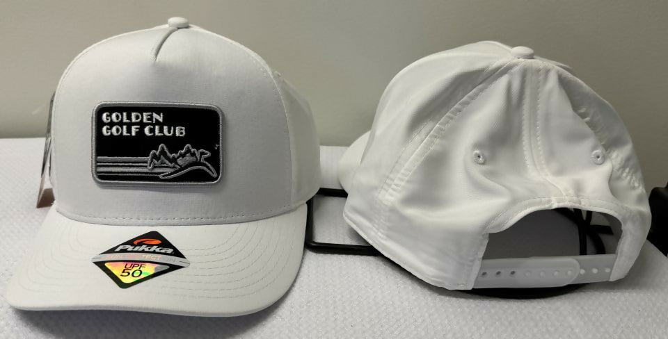 Golden Golf Club Logo Hat - High Crown GA204