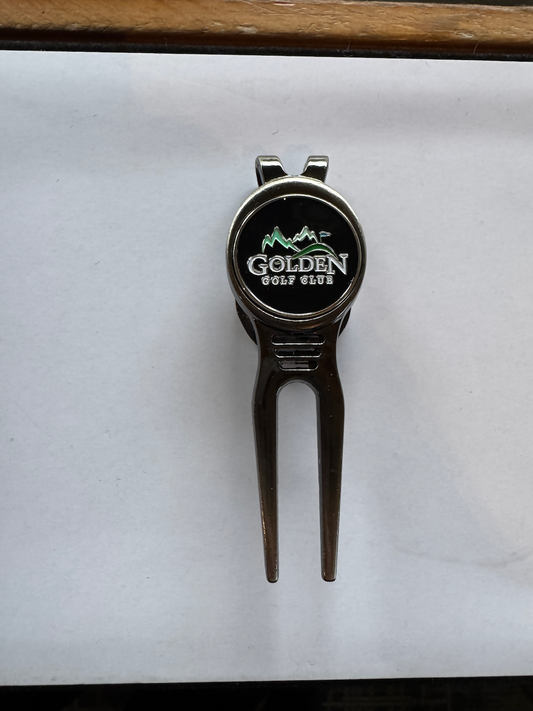 Golden Golf Club Divot Tool
