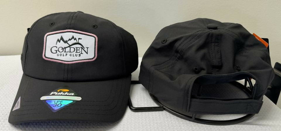 Golden Golf Club Logo Hat - Low Crown GA101