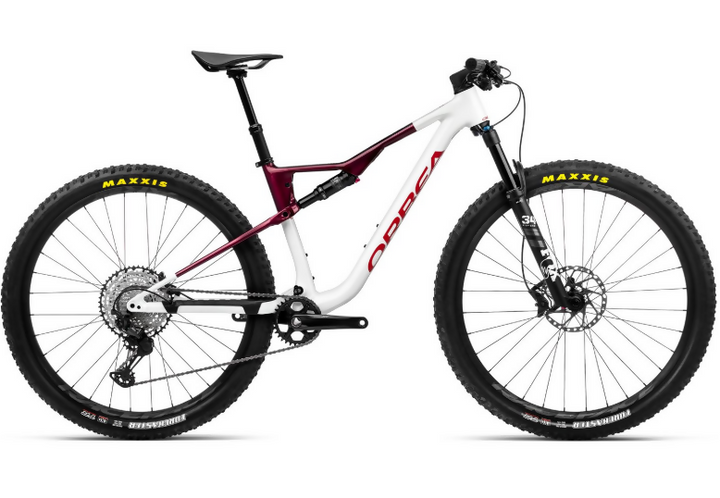 Orbea OIZ H10 L White Chic- Shadow Coral (Gloss) - Owner's Bike