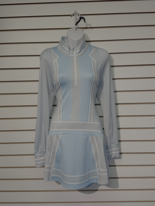 Lucky In Love Venitian Tile L/S Dress